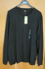 Men's "Apt 9" B&T Size 3XB, Black, V-Neck, MerinoWoolBlend, Long Sleeved Sweater
