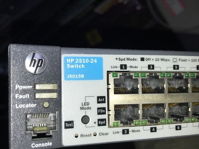 HP ProCurve J9019B External 24 Ports External Managed Ethernet Switch - Image 2 of 2