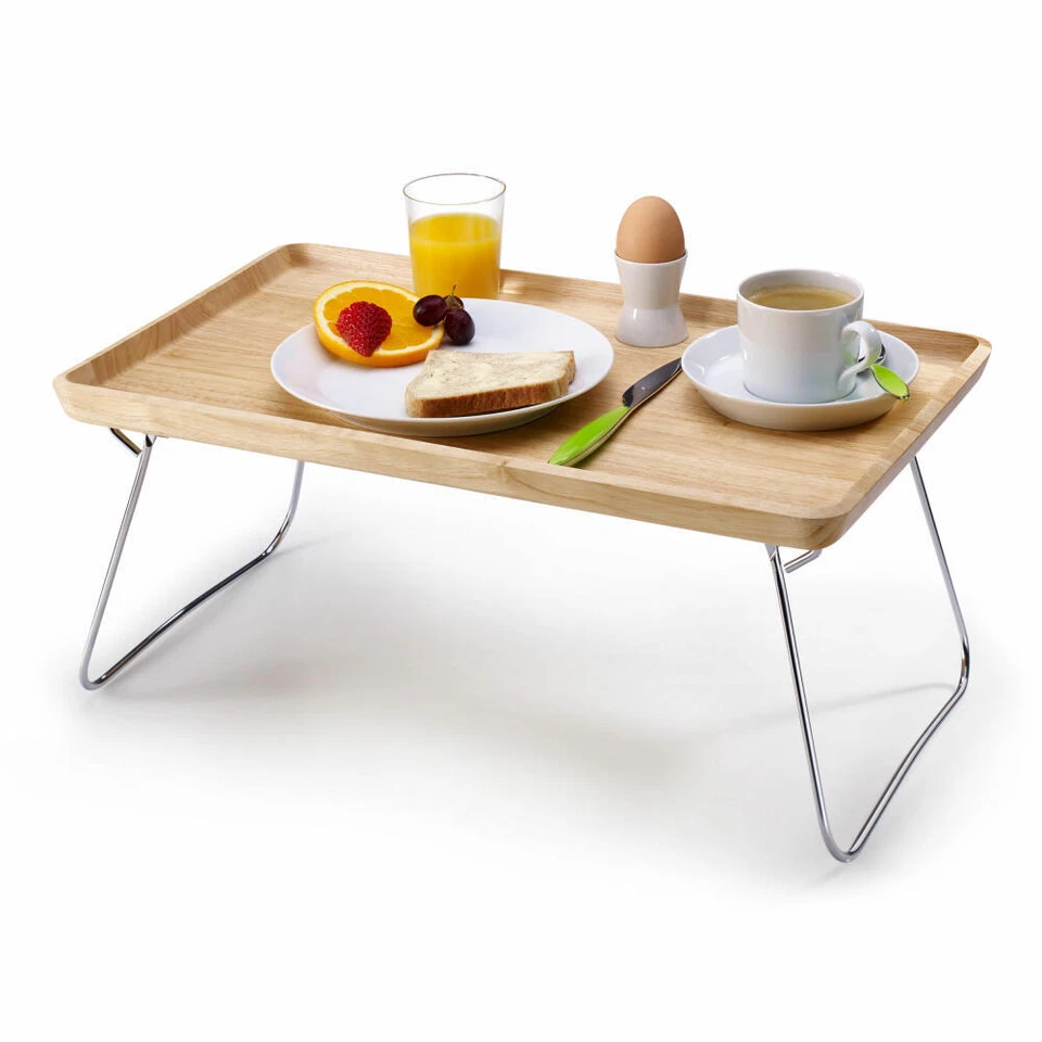 Continenta Bett-Tablett Natur Betttablett Serviertablett Frühstückstablett - Bild 3 von 3