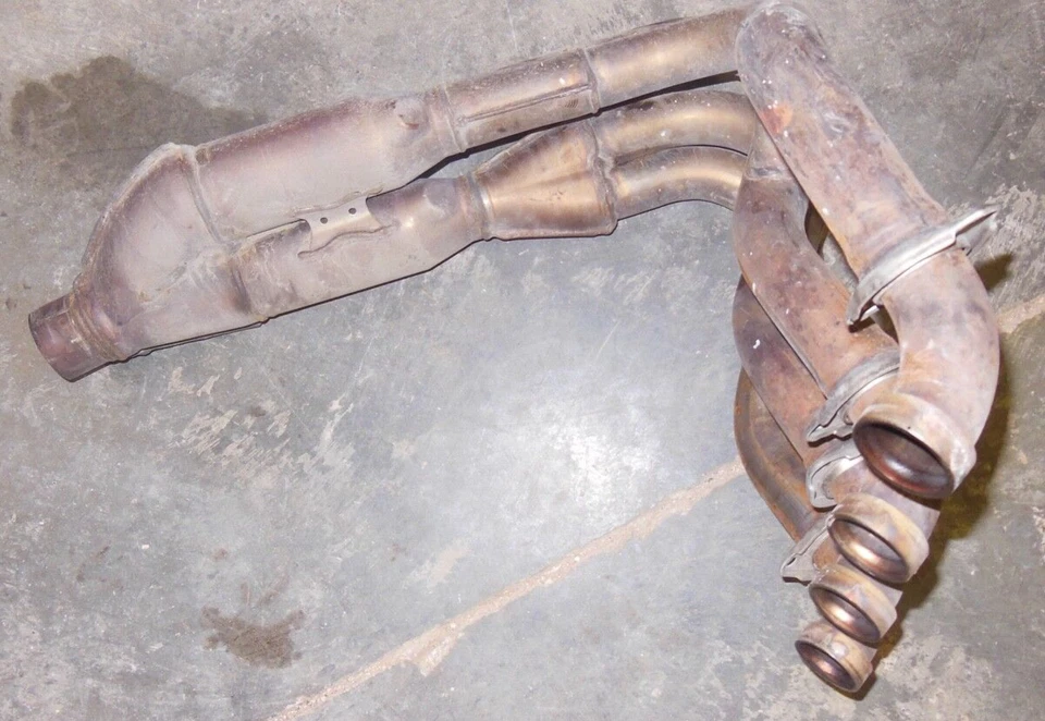 2008 Kawasaki ZX1000 ZX 1000 ZX10R Ninja cabeça de tubo de escape 08 ZX10 R - Imagem 3 de 3