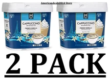 2 PACK - Member's Mark French Vanilla Cappuccino Beverage 48 oz (Total 96 oz)
