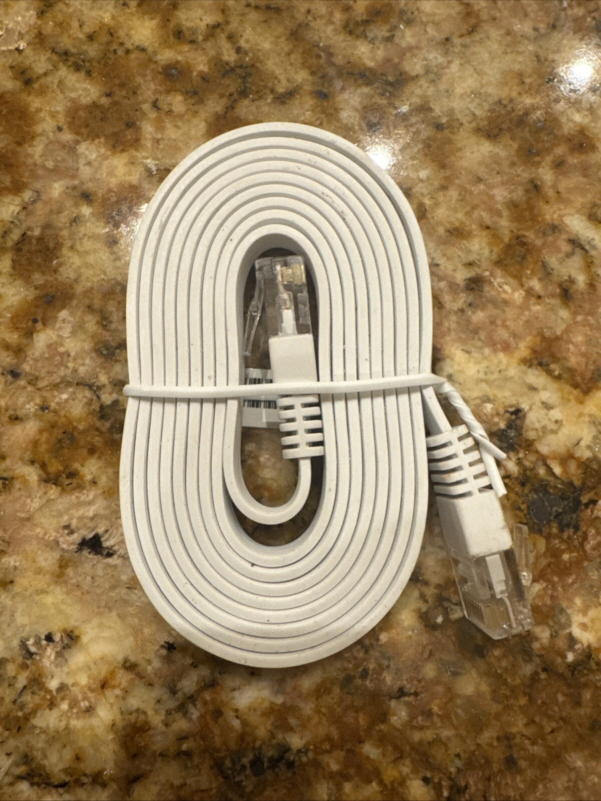 White Cat6 Ethernet Cable for High-Speed Networking-image