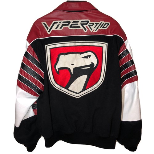 Jeff Hamilton Dodge Viper RT/10 Leather Jacket 90’s RARE Men’s Size