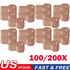 100/200x Dent Puller Ring Spot Welding Welder Car Panel Pulling Washer Tool USA