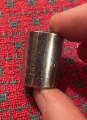 CHALLENGER Proto USA 1220H 5/8in 3/8  Dr 6pt Socket NOS!