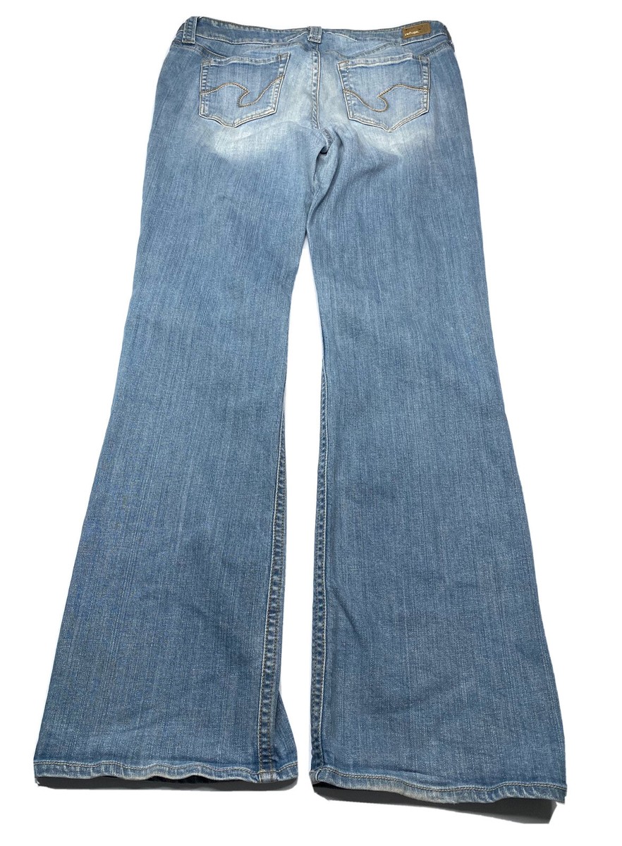 【YOURNUS】Lighten Snap Bootcut Denim Jack David Rhinestone Studs Dark Wash Denim Flap Pocket