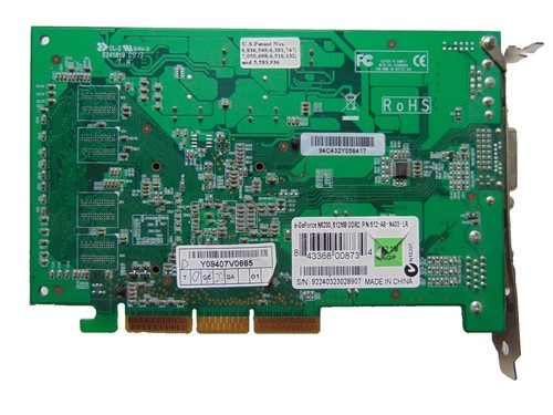 Graphics Card EVGA NVIDIA GeForce 6200 512MB DDR2 512-A8-N405-KR