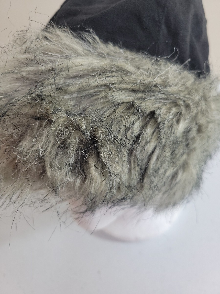 Nine West Tan Faux Fur Snow Winter Cossack Pillbox Hat  display picture 3