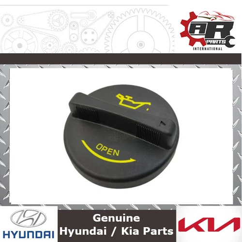 Genuine Hyundai / Kia Replacement Engine Oil Filler Cap - 26510-26620