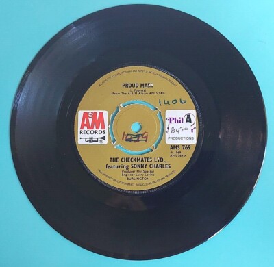 THE CHECKMATES LTD  - AMS 769 - Proud Mary / Spanish Harlem 1969 (262)