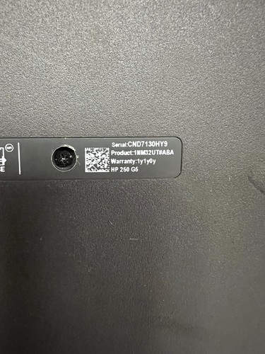 HP 250 G5 15.6" Laptop, intel I3-4th Gen, 8GB RAM, NO HDD - Picture 6 of 6