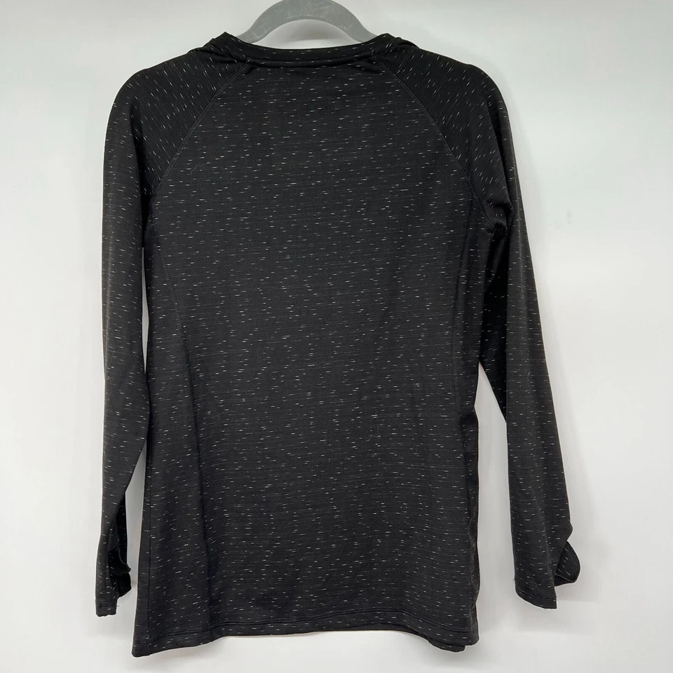 Prenda deportiva Earth Yoga talla M negra tinte espacial agujero para el pulgar orgánico sostenible Foto 2 de 4