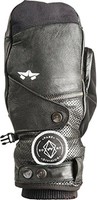 Rome Snowboards Men's Bowery Mitt Gloves Black X-large on sale Rome Snowboards Men's Bowery Mitt Gloves Black X-large on sale