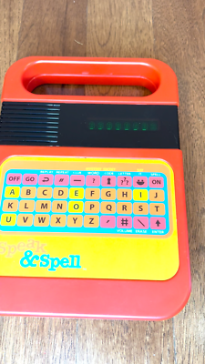 Vintage Speak & Spell Texas Instruments Electronic Learning Toy
