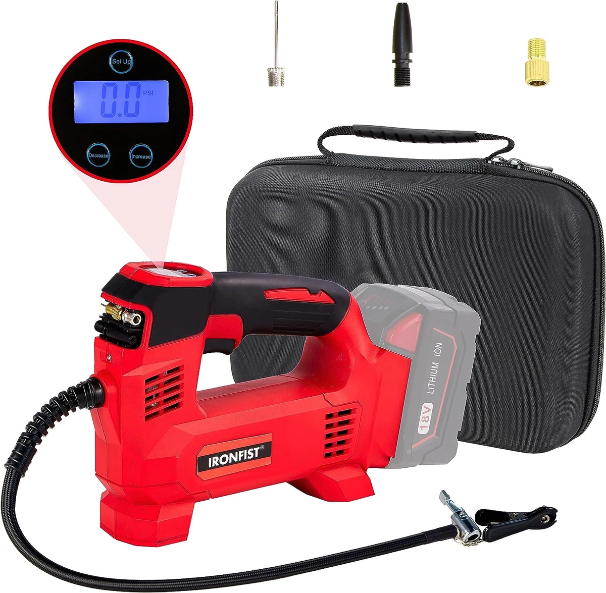 Milwaukee portable 2024 tire inflator
