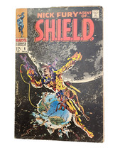 MARVEL SILVER AGE NICK FURY AGENT OF SHEILD #6 1968 VG- Great Jim Steranko Cover