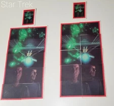 1979 STAR TREK PUZZLE STICKER Paramount Collector Cards 22ct *Loose w/o box