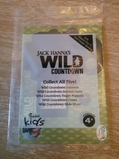 2017 Jack Hanna's Wild Countdown Finger Puppets Toy Chick Fil A Sealed RARE