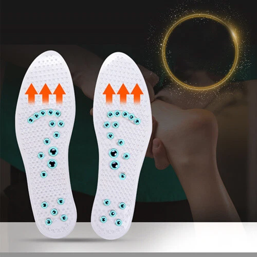 Magnetfeld therapie Massage Einlegesohlen Fuß Akupressur Schuh Schlankheit*Einle - Bild 7 von 16