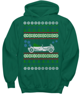 Caterham Super 7 Lotus Ugly Christmas Sweater - Hoodie