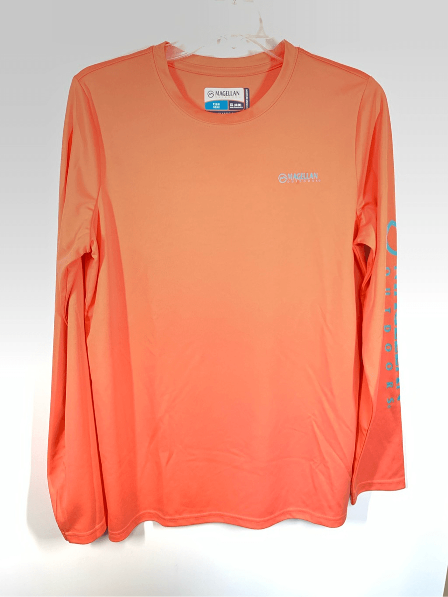 Magellan Outdoors Kid's Fish Gear Classic Fit Long Sleeve T-Shirt