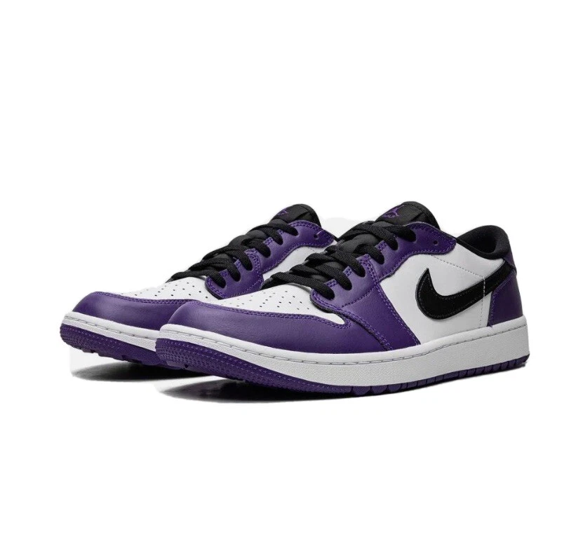 Nike Air Jordan 1 Low Golf Court Purple Men's Size 12 Shoes