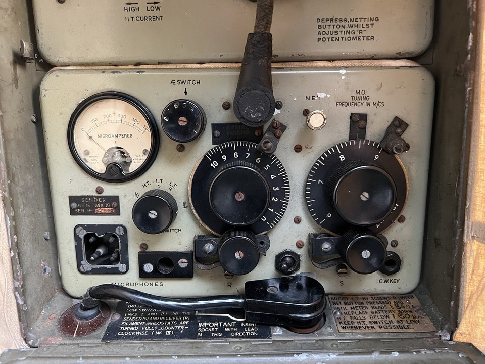 WW2 British WS18 Radio Set eBay