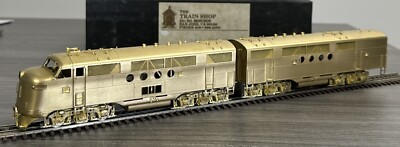 #ad #ad The Train Shop HO Brass E.M.D. FT Aamp;B Diesel Locomotive Set MINT amp; Unpainted $439.99