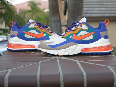Nike Air Max 270 React Men's Athletic Sneakers CU3014-181 | eBay