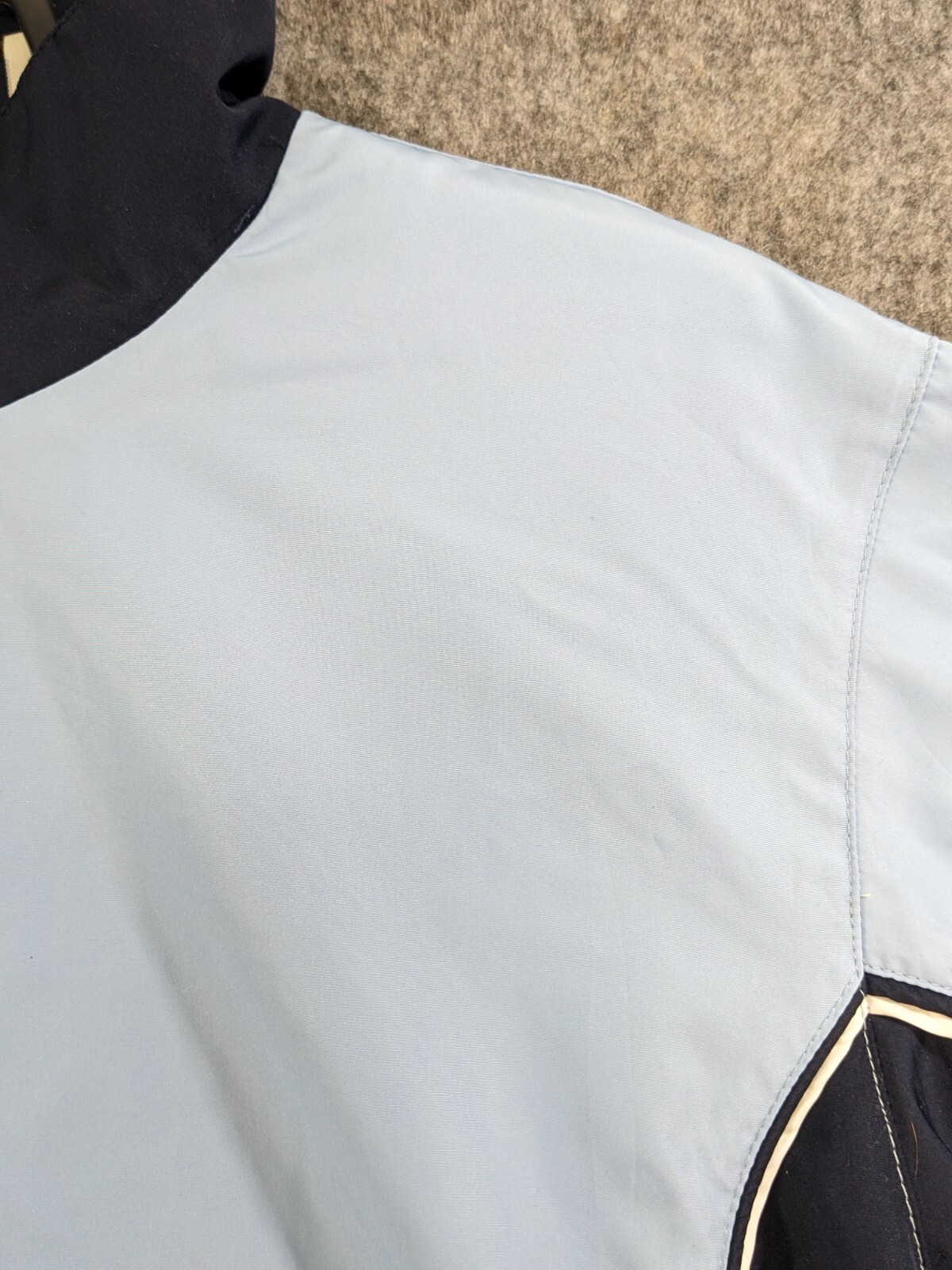 Classic Elements Track Jacket Womens Medium Blue … - image 2