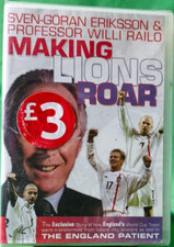 Sven-Goran Eriksson And Professor Willi Railo - Making Lions Roar (DVD, 2002)