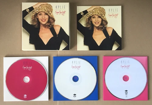 Kylie Minogue Enjoy Yourself Deluxe Ltd Edition 2x Cd + Dvd Box Set 2015 V Rare