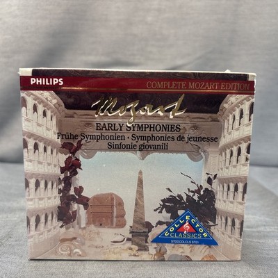 コレクション Mozart: The Early Symphonies Mozart: Early Symphonies [Box Set] (CD, Sep-1990, 6 Discs, Philips
