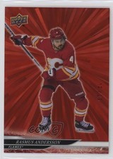 2024-25 Upper Deck Series 2 Outburst Red 12/25 Rasmus Andersson #268 f6d