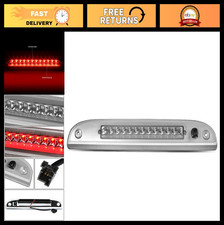 DNA MOTORING 3BL-FEXP02-LED-CH Chrome Housing LED High Mount 3rd Third Brake Lig