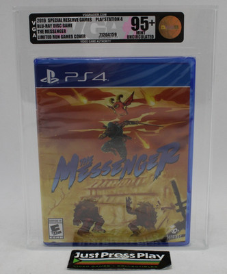 The Messenger Sony PlayStation 4 PS4 New/Sealed VGA Graded Gold Level 95+