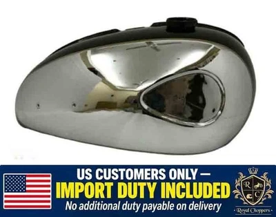 APTO PARA BSA A65 THUNDERBOLT CROMO Y NEGRO PINTADO GAS COMBUSTIBLE TANQUE... - Imagen 1 de 4