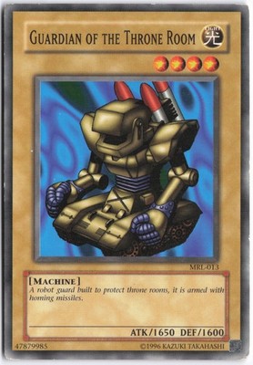 Yugioh - Guardian of the Throne Room MRL-013 Unlimited - Magic Ruler
