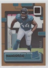 2022 Panini Clearly Donruss Rated Rookie Orange 32/75 Travon Walker #75 3h1