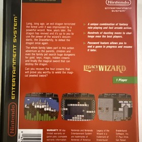 Legacy of the Wizard Nintendo NES