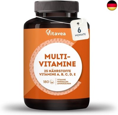 VITAVEA BIEN-ETRE Multivitamine und Mineralien für Erwachsene - 180 Tabletten - 