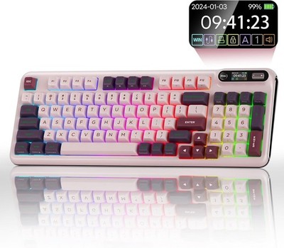 KZZI Z98 Wireless Mechanical Keyboard RGB Hot-Swap BT/2.4G/USB-C