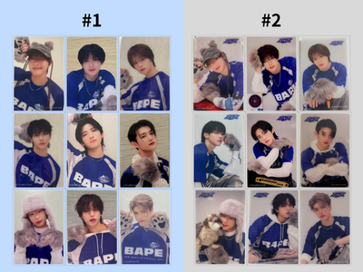 &TEAM 縁day Anniversary フォト＆カード &TEAM photocard Trading Card EN-DAY 3rd Anniversary Random Clear