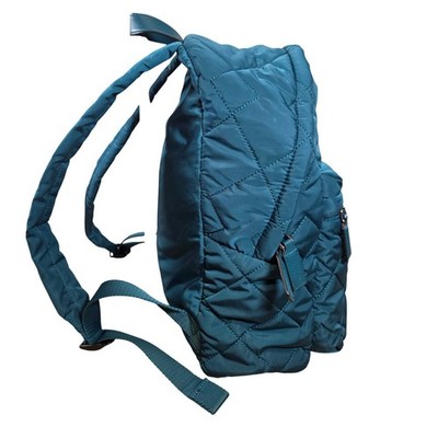 Marc Jacobs Crosby Quilted Nylon Backpack Teal Green Zip  display picture 2