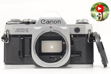 Near MINT Canon AE-1 Silver 35mm SLR Film Camera Body Only From JAPAN 0509
