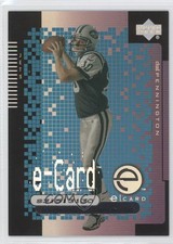 2000 Upper Deck E-card Chad Pennington #CP Rookie RC 7l6. rookie card picture