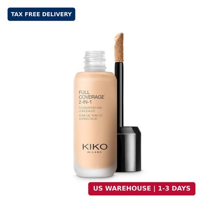 KIKO Milano Full Coverage 2 In 1 Foundation & Concealer