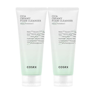 COSRX Pure Fit Cica Creamy Foam Cleanser 150ml * 2ea