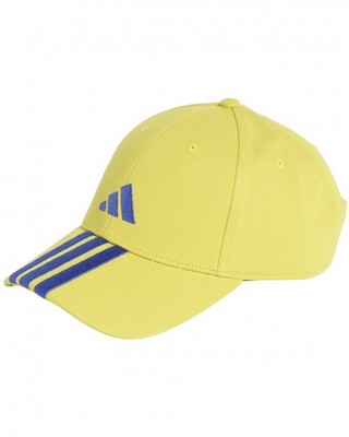 Adidas Hat Cap Mütze Gelb Blau Unisex Baseball 3 Stripes New logo Baumwolle 