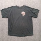 Bike Week T Shirt Mens 2XL Black Daytona Beach 2011 70th Anniversary Eagle Chain